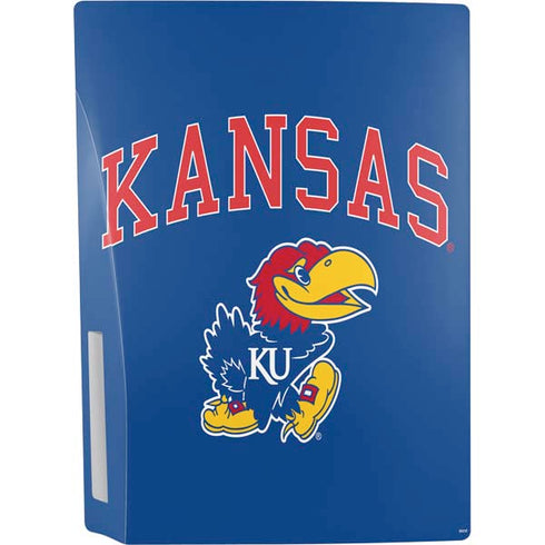 University of Kansas Collegiate Text PS5 Bundle Skin