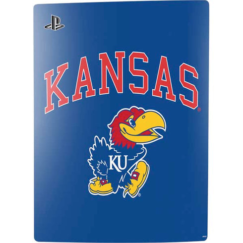 University of Kansas Collegiate Text PS5 Digital Edition Bundle Skin
