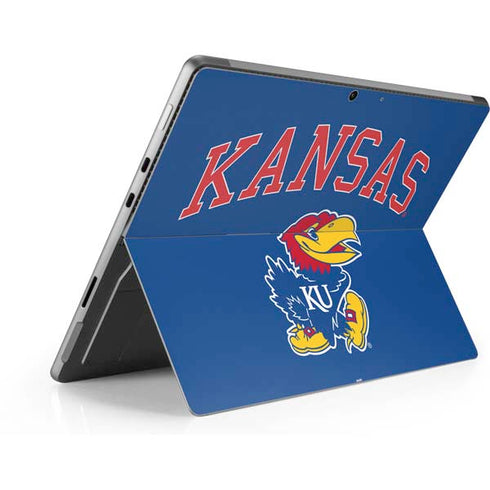 University of Kansas Collegiate Text Surface Pro 8 Skin