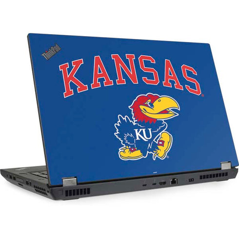 University of Kansas Collegiate Text Lenovo ThinkPad Skin