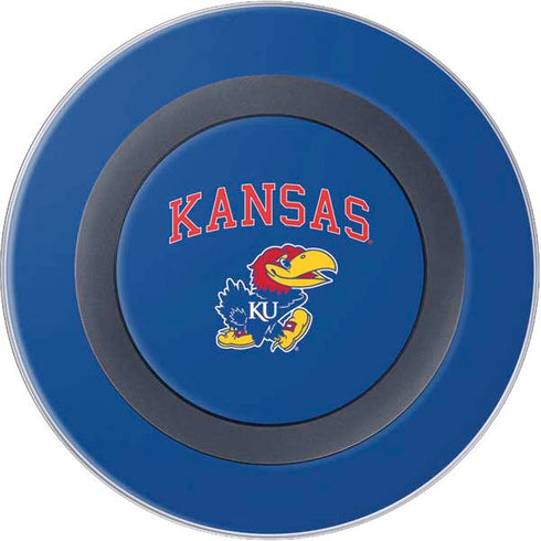 University of Kansas Collegiate Text Wireless Charger Skin