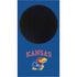 University of Kansas Collegiate Text Xbox Series S Console Skin