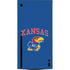 University of Kansas Collegiate Text Xbox Series X Console Skin