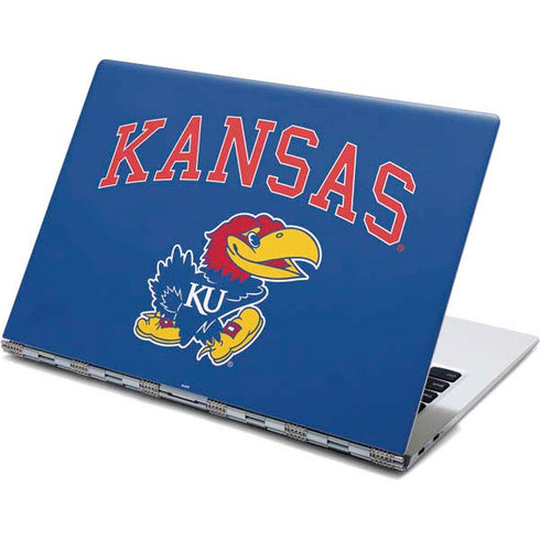 University of Kansas Collegiate Text Yoga 910 2-in-1 14in Touch-Screen Skin