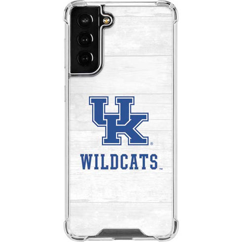 University of Kentucky University of Kentucky Wildcats Galaxy S21 FE Clear Case