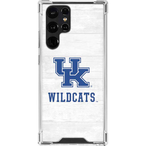 University of Kentucky University of Kentucky Wildcats Galaxy S22 Ultra Clear Case