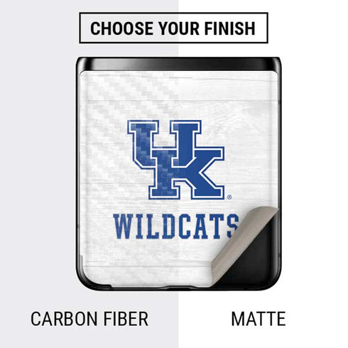 University of Kentucky University of Kentucky Wildcats Galaxy Z Flip Skin
