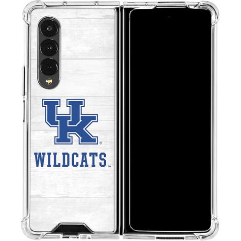 University of Kentucky University of Kentucky Wildcats Galaxy Z Fold4 5G Clear Case