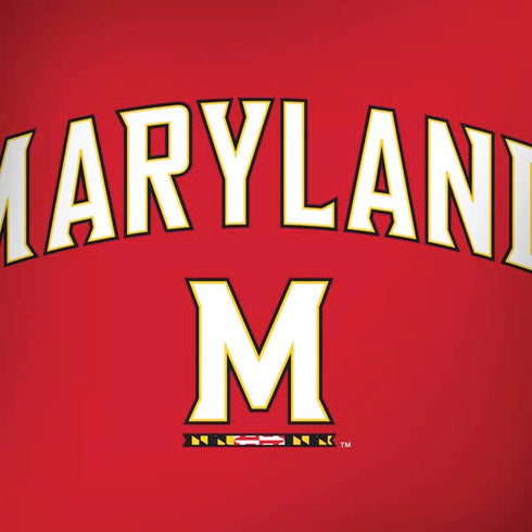 University of Maryland Collegiate Text Red Dell Alienware Skin