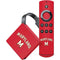 University of Maryland Collegiate Text Red Amazon Fire TV Skin