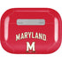 University of Maryland Collegiate Text Red Apple AirPods Pro Skin