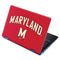 University of Maryland Collegiate Text Red Aspire R11 11.6in Skin