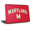 University of Maryland Collegiate Text Red HP Chromebook Skin