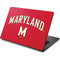 University of Maryland Collegiate Text Red Dell Chromebook Skin