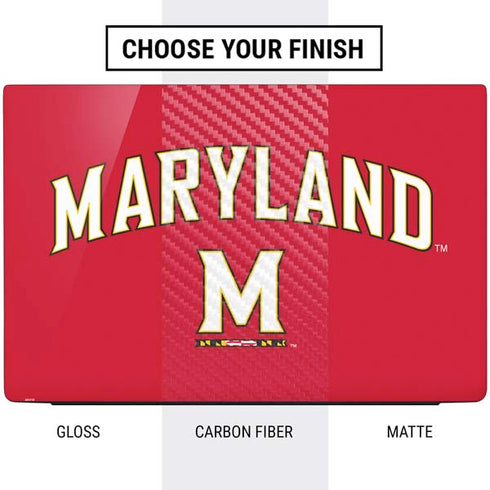 University of Maryland Collegiate Text Red Dell Vostro Skin