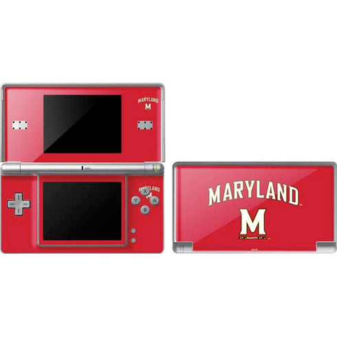 University of Maryland Collegiate Text Red DS Lite Skin