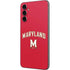 University of Maryland Collegiate Text Red Galaxy A14 5G Skin