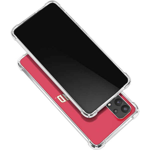 University of Maryland Collegiate Text Red Galaxy A32 5G Clear Case