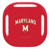 University of Maryland Collegiate Text Red Galaxy Buds Pro Skin
