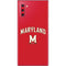 University of Maryland Collegiate Text Red Galaxy Note 10 Skin