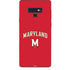 University of Maryland Collegiate Text Red Galaxy Note 9 Skin