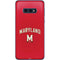 University of Maryland Collegiate Text Red Galaxy S10e Skin