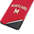 University of Maryland Collegiate Text Red Galaxy S21 5G Skin