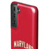 University of Maryland Collegiate Text Red Galaxy S21 Plus 5G Pro Case