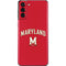 University of Maryland Collegiate Text Red Galaxy S21 Plus 5G Skin