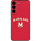 University of Maryland Collegiate Text Red Galaxy S22 Skin