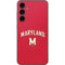 University of Maryland Collegiate Text Red Galaxy S23 FE Skin