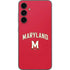 University of Maryland Collegiate Text Red Galaxy S23 FE Skin