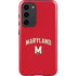 University of Maryland Collegiate Text Red Galaxy S23 Plus Pro Case