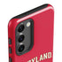 University of Maryland Collegiate Text Red Galaxy S23 Plus Pro Case