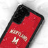 University of Maryland Collegiate Text Red Galaxy S23 Plus Waterproof Case