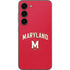 University of Maryland Collegiate Text Red Galaxy S23 Skin