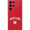 University of Maryland Collegiate Text Red Galaxy S23 Ultra Skin