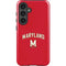 University of Maryland Collegiate Text Red Galaxy S24 Impact Case