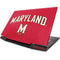 University of Maryland Collegiate Text Red Lenovo IdeaPad Skin