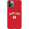 University of Maryland Collegiate Text Red iPhone 11 Pro Lite Case