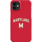 University of Maryland Collegiate Text Red iPhone 12 Mini Lite Case