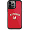University of Maryland Collegiate Text Red iPhone 13 Pro Cargo Case