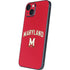University of Maryland Collegiate Text Red iPhone 13 Skin