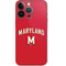 University of Maryland Collegiate Text Red iPhone 14 Pro Skin