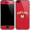 University of Maryland Collegiate Text Red iPhone 5/5s/5SE Skin