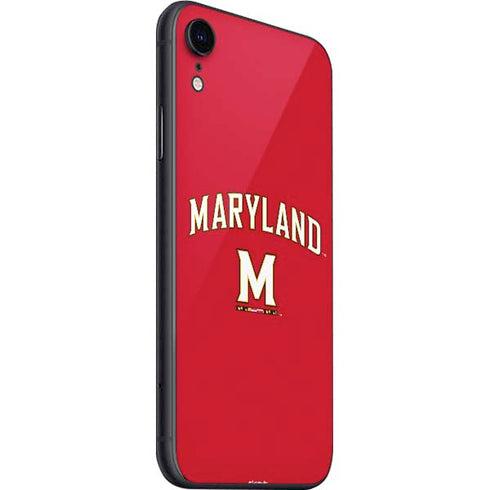University of Maryland Collegiate Text Red iPhone SE (2nd & 3rd Gen) Skin