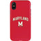 University of Maryland Collegiate Text Red iPhone XS Pro Case