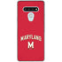 University of Maryland Collegiate Text Red LG Stylo 6 Clear Case