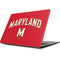 University of Maryland Collegiate Text Red Apple MacBook Skin