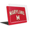 University of Maryland Collegiate Text Red MacBook Air 13in M1 (2021) Case plus Skin